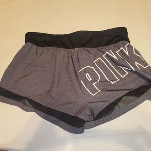 Victorias secret pink mesh shorts